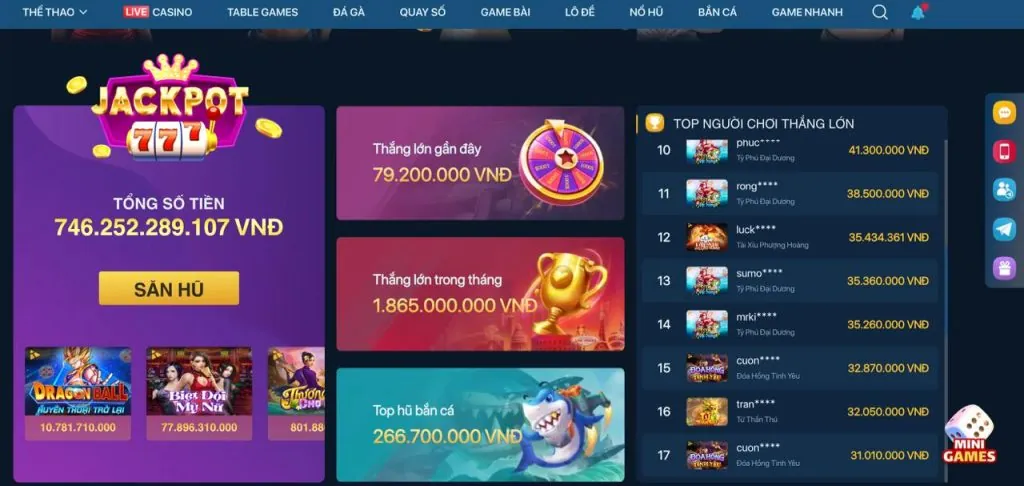 Tiền thưởng chào mừng lớn